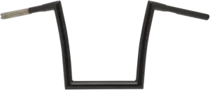 Todds Cycle 0601-3133 1-1/4in. Strip Handlebar - 14in. - Gloss Black
