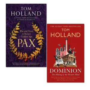 Tom Holland Collection 2 Books Dominion, Pax War and Peace in Rome's Golden Age