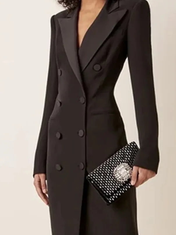 Tracey® | Elegant blazer dress with long sleeves