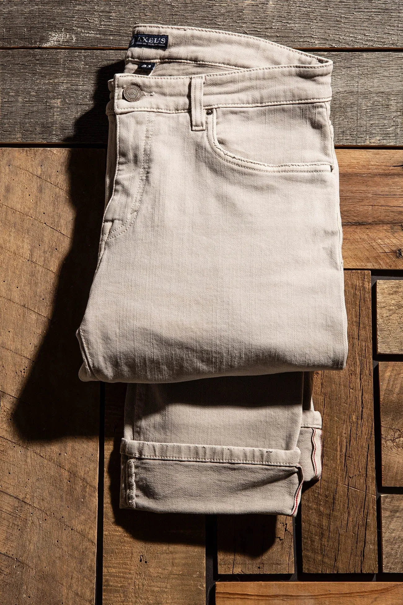 Tucson Selvedge Denim In Sasso