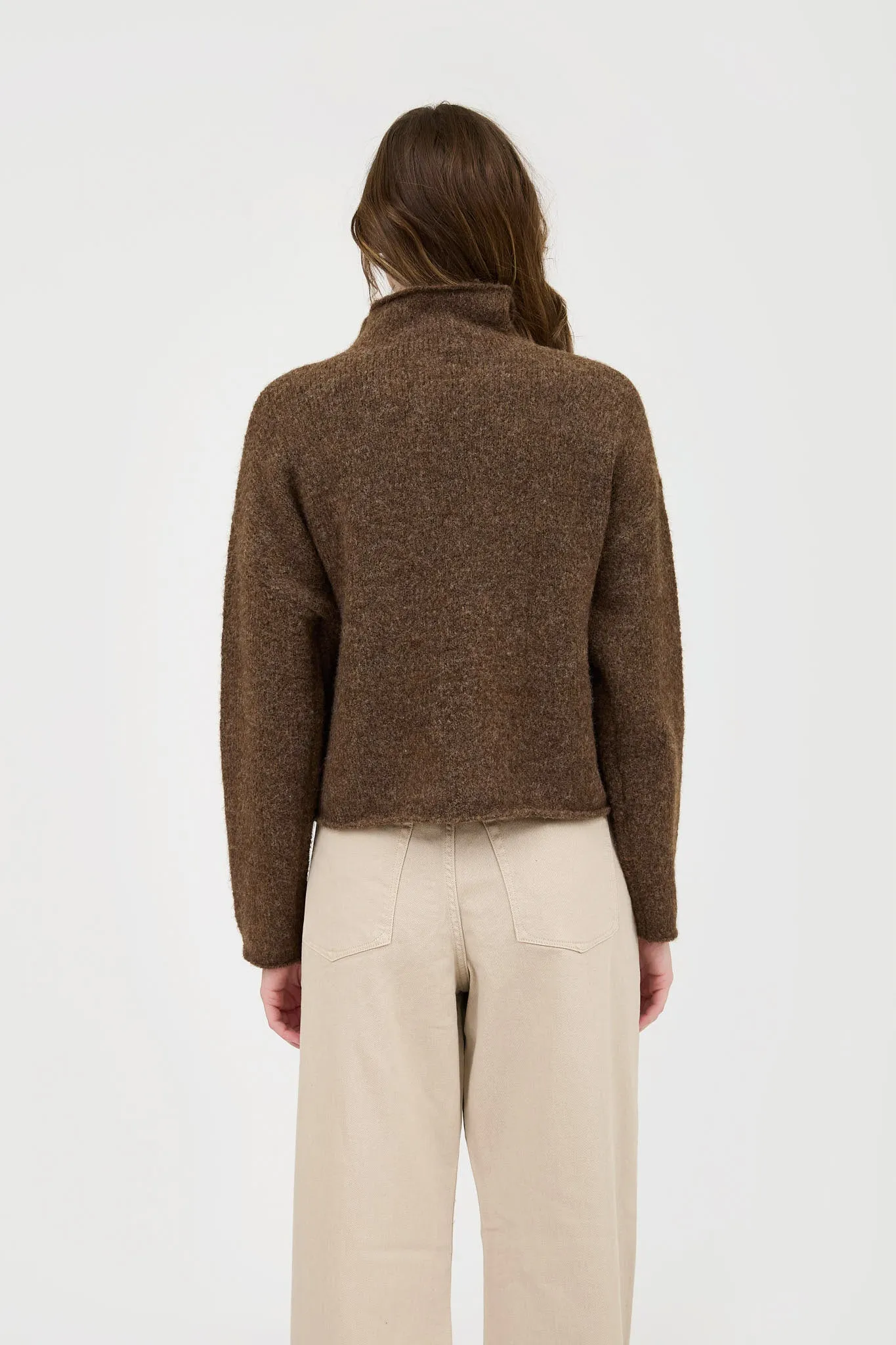 Turtleneck Knit Sweater