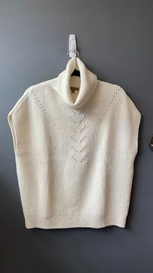 Turtleneck Short Sleeve Pullover Sweater
