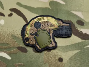 UKSF Helmet 3D PVC Morale Patch