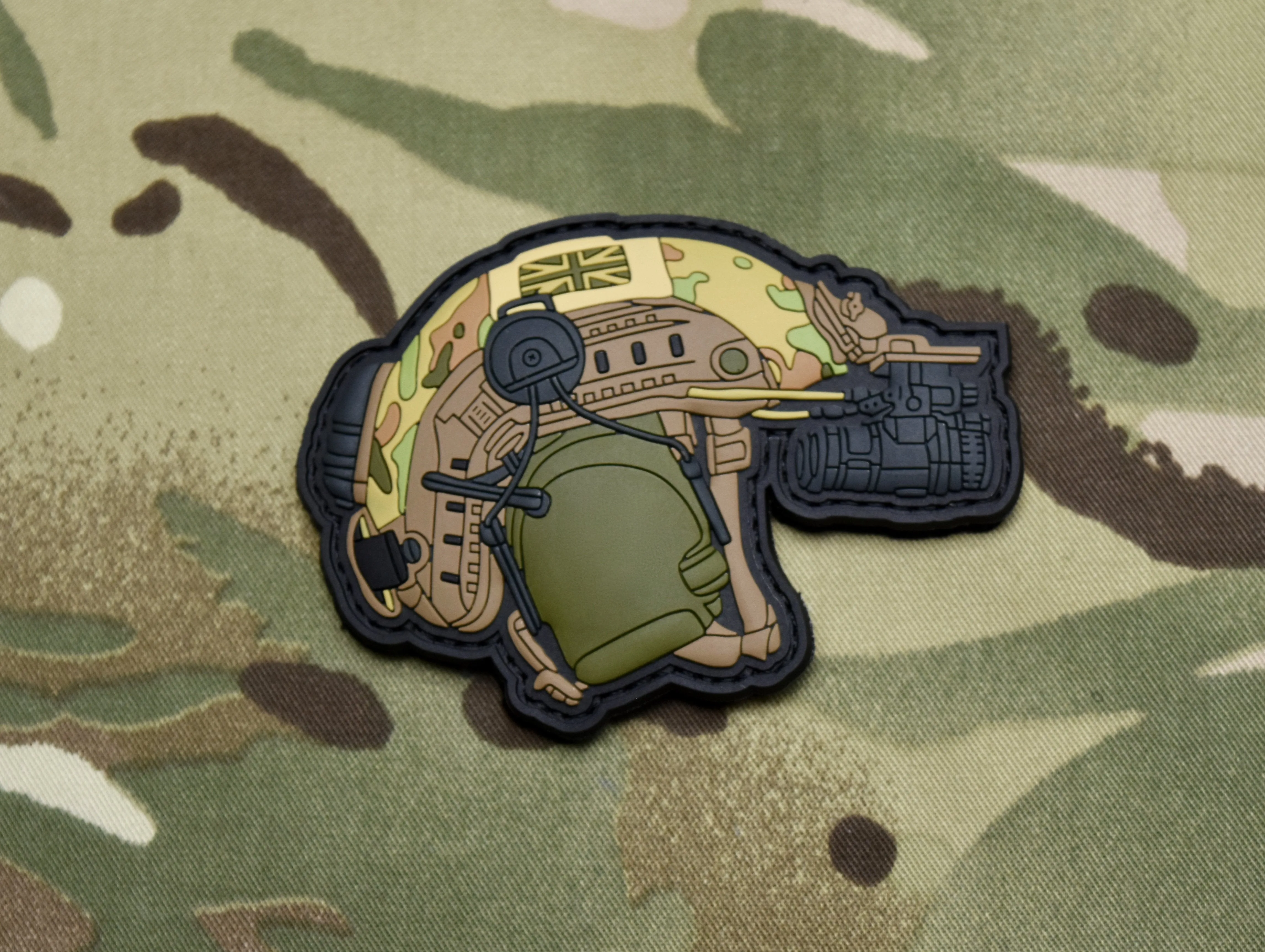 UKSF Helmet 3D PVC Morale Patch