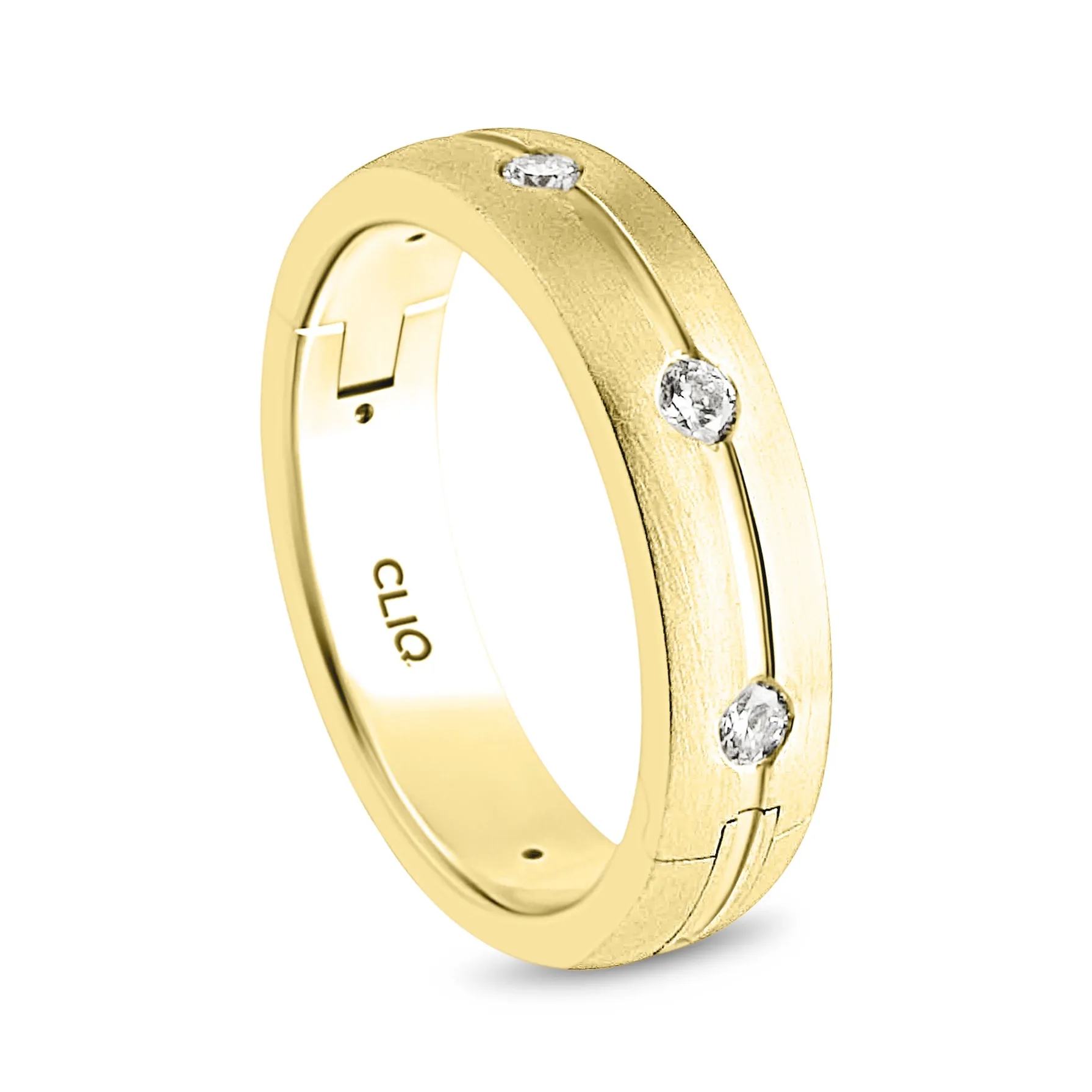 Unity Diamond Band with Matte Finish