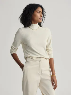 Varley | Astrid Fitted Long Sleeve Tee {Birch}