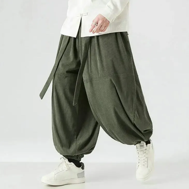 Velvoro Corduroy Harem Pants