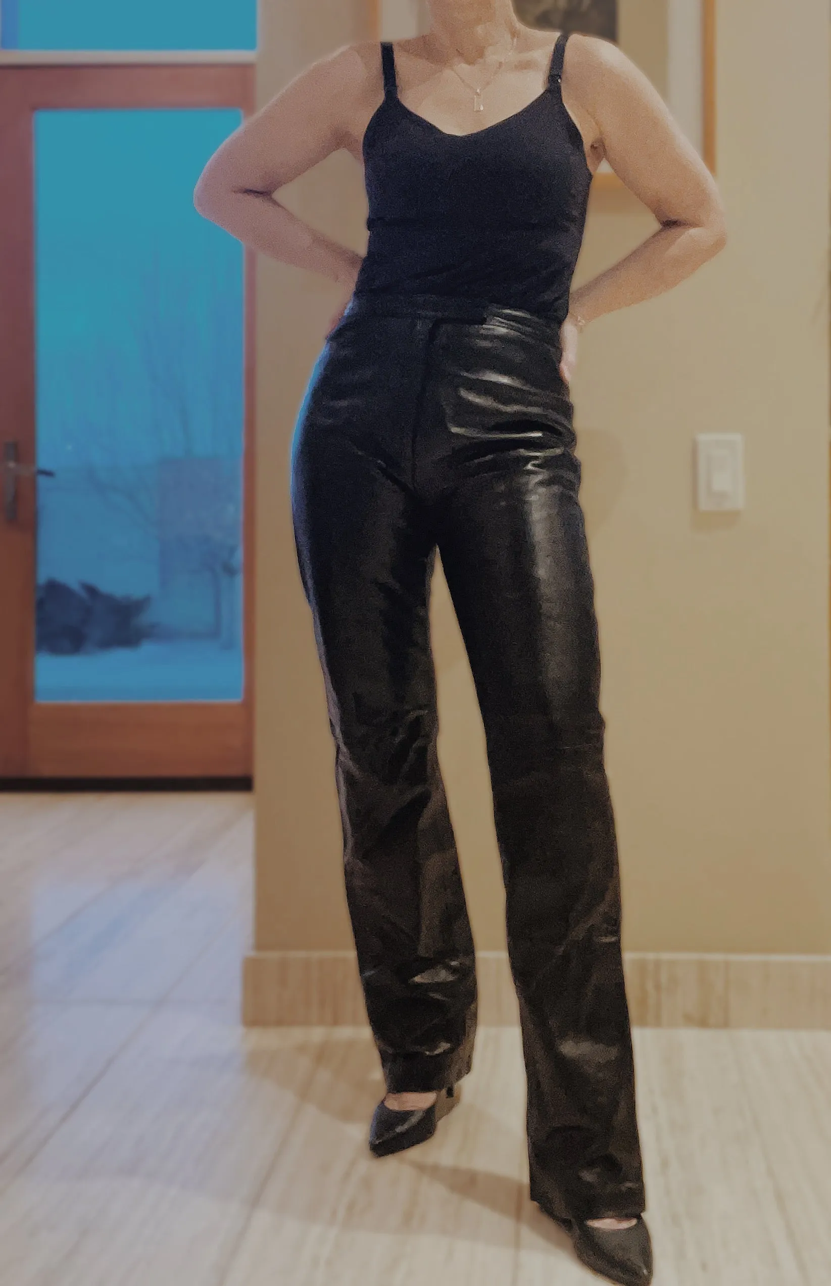 Vintage Leather Pants For Women