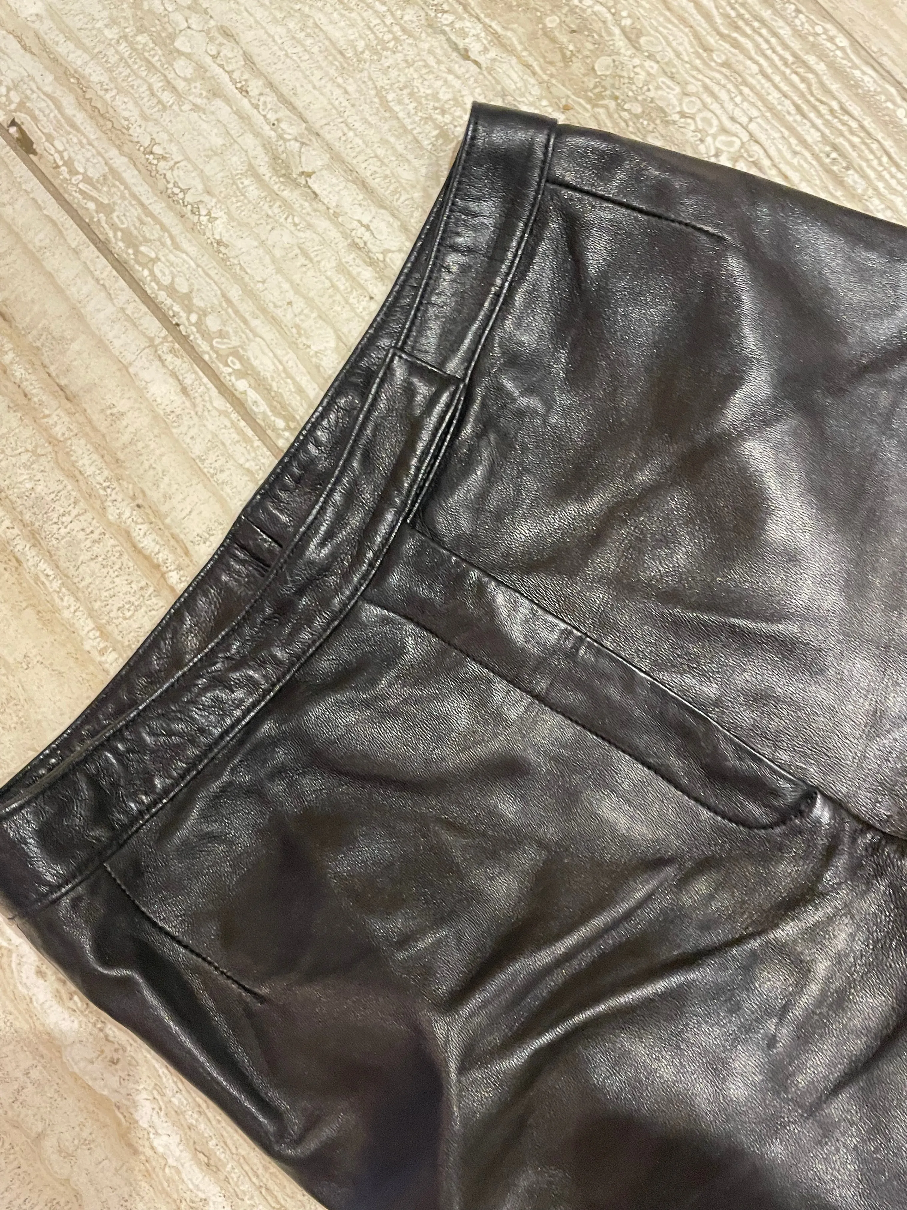 Vintage Leather Pants For Women