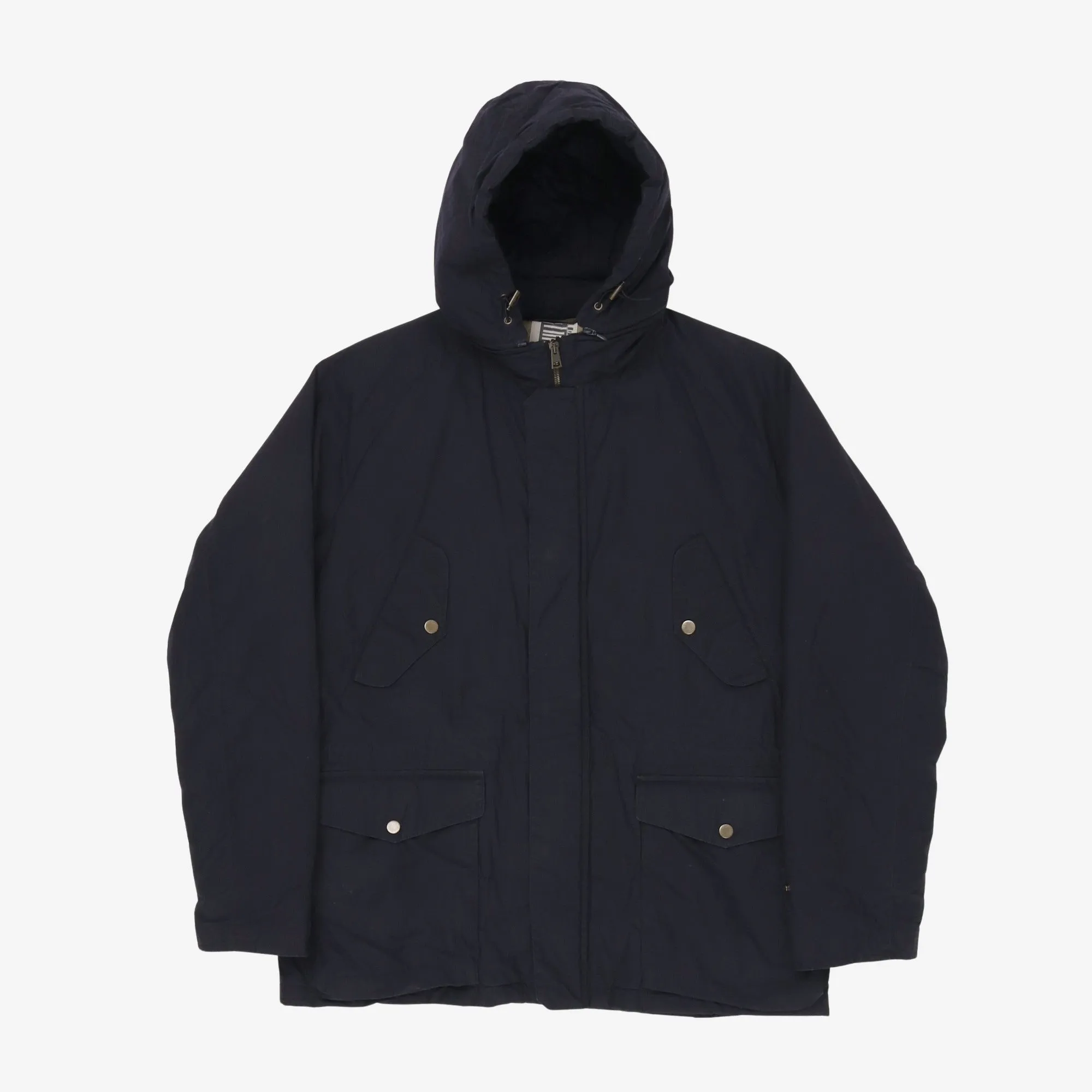 Waxed Cotton Bob Short Parka