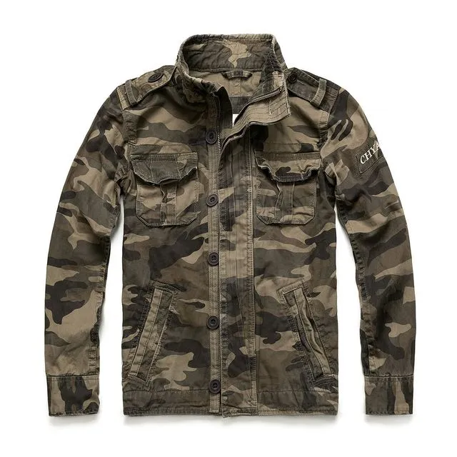 West Louis™ Military Tactical Camouflage Jacket