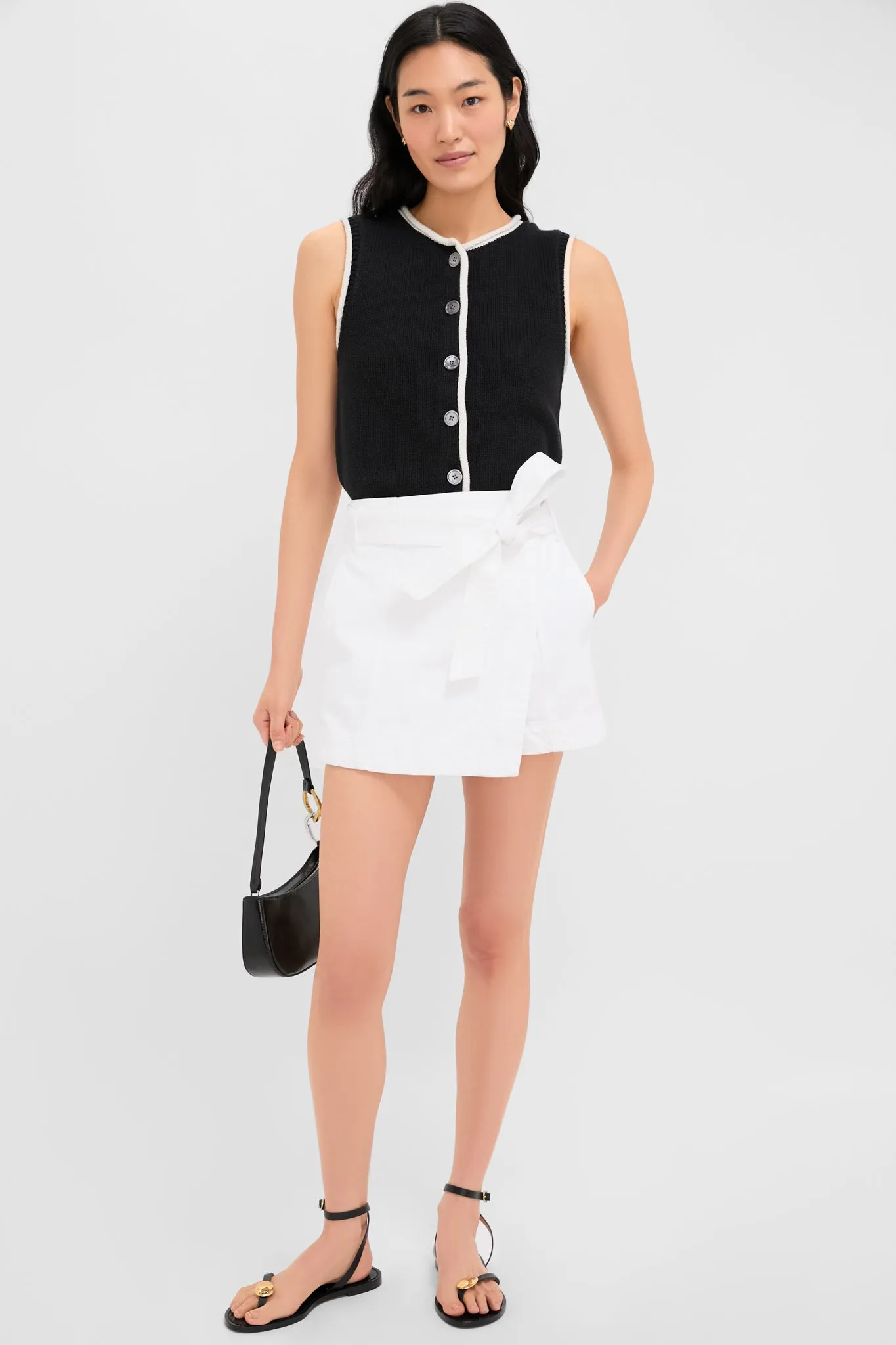 White Agee Skort