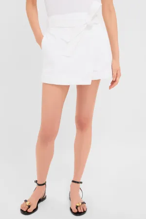 White Agee Skort
