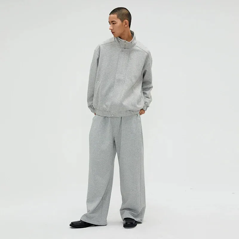 Wide-Leg Cotton Pants