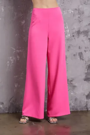 Wide Leg Pants (Pink, Lime, or White)