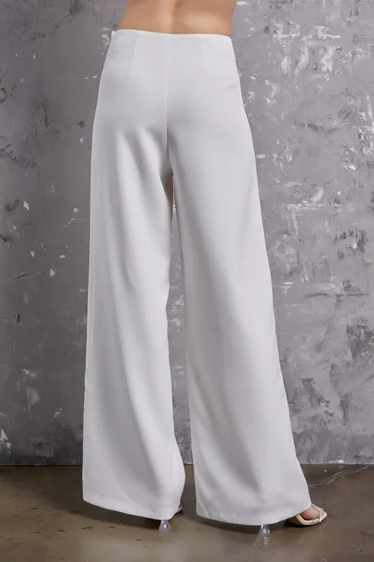 Wide Leg Pants (Pink, Lime, or White)