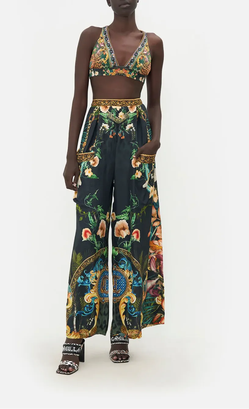 Wide Leg Trouser With Front Pockets FEARLESS