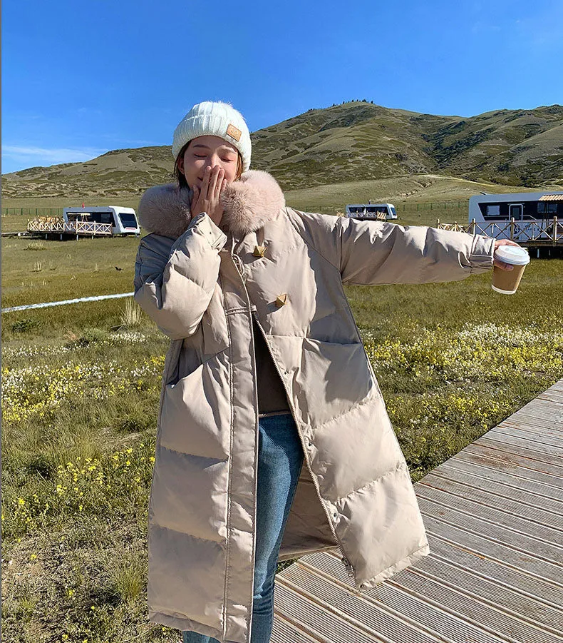 Women's Insulated Parka with Windproof Features and Water-resistant Fabric