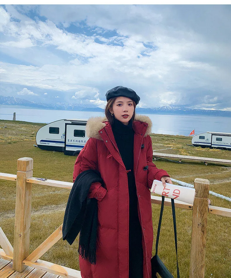 Women's Insulated Parka with Windproof Features and Water-resistant Fabric