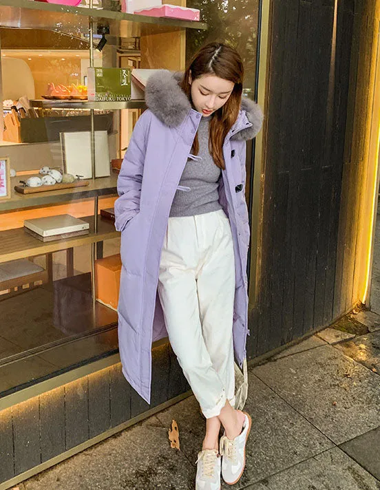 Women's Insulated Parka with Windproof Features and Water-resistant Fabric