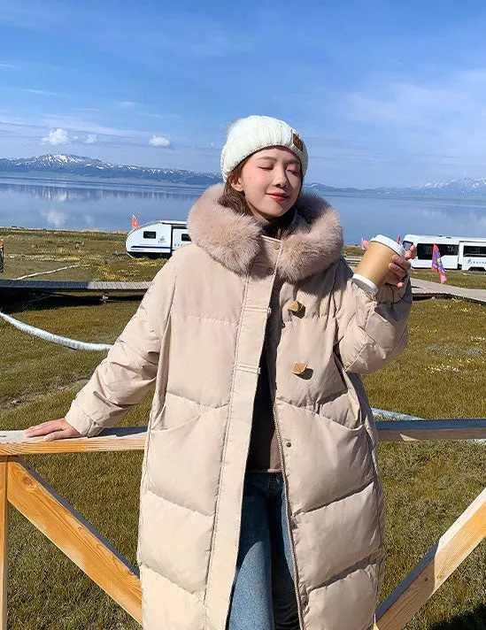 Women's Insulated Parka with Windproof Features and Water-resistant Fabric