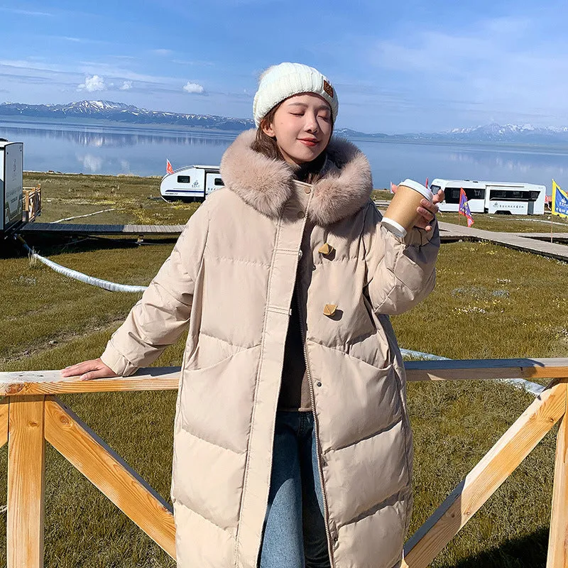 Women's Insulated Parka with Windproof Features and Water-resistant Fabric
