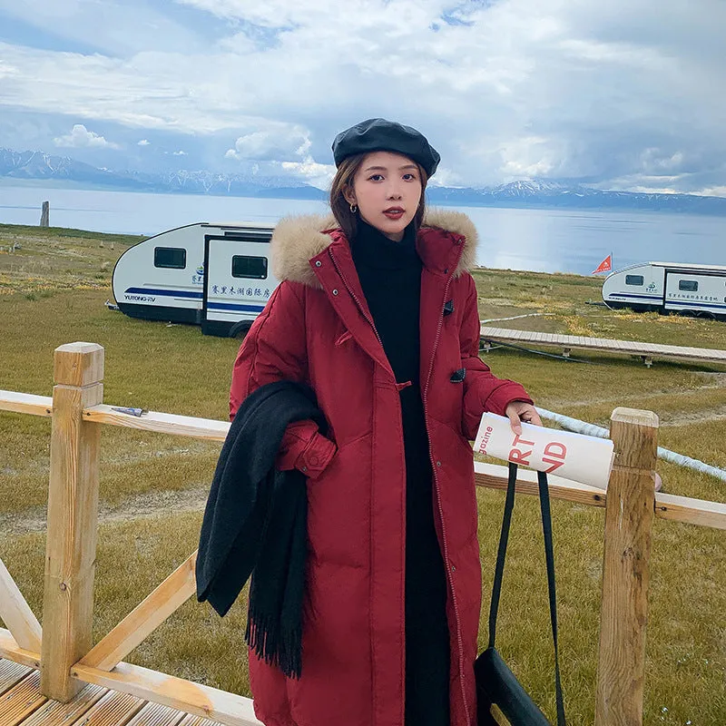 Women's Insulated Parka with Windproof Features and Water-resistant Fabric