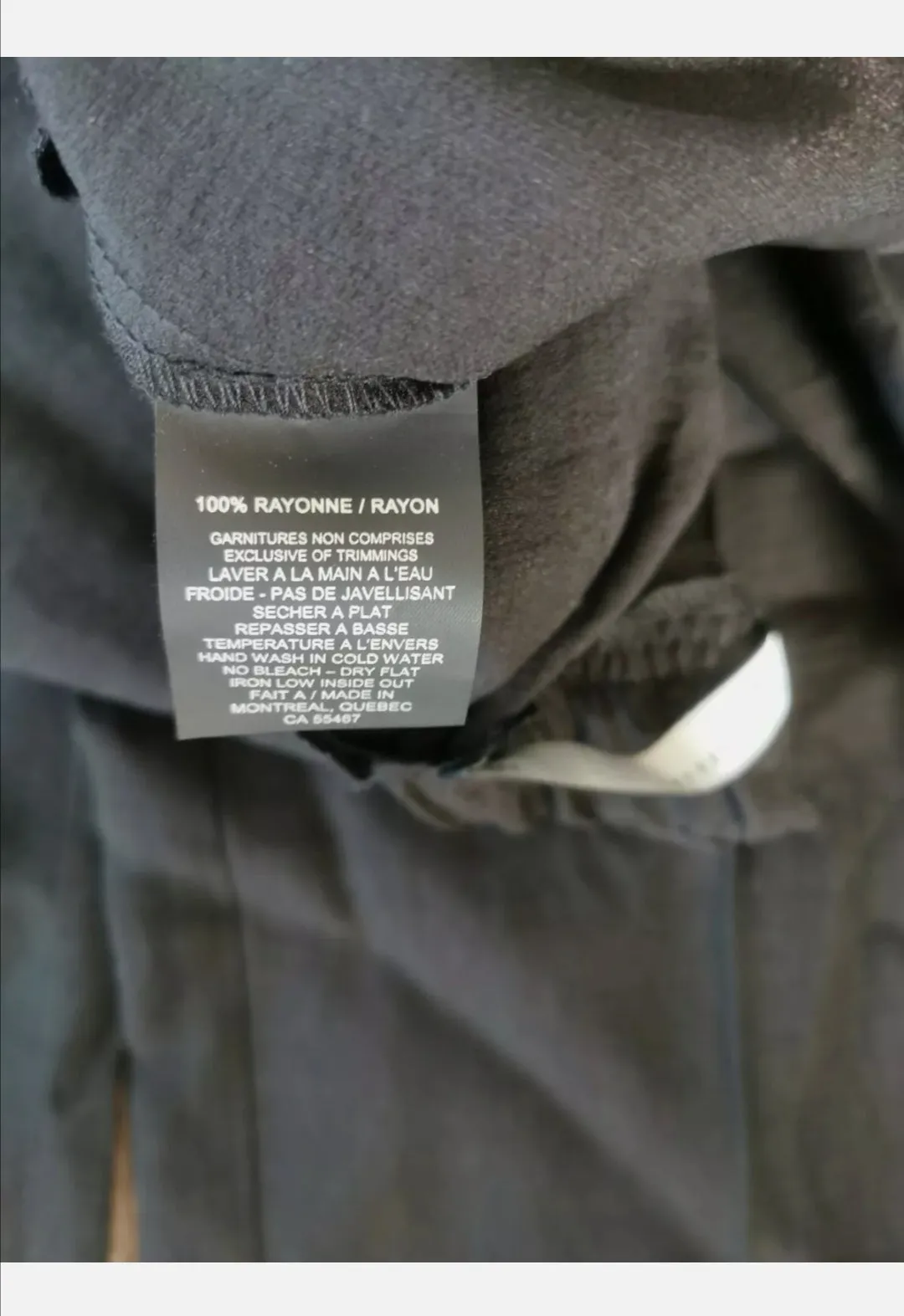 WOMENS SIZE SMALL - MELISSA NEPTON, Designer Fashion, CLYDE Black Wide Leg Trousers (Tall) NWT B46