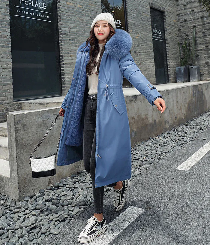 Women’s Thickened Insulated Water-Resistant Parka for Ultimate Warmth