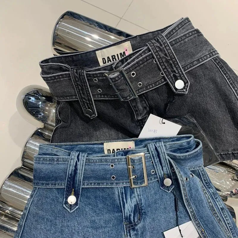 Y2K Denim Mini Skirts
