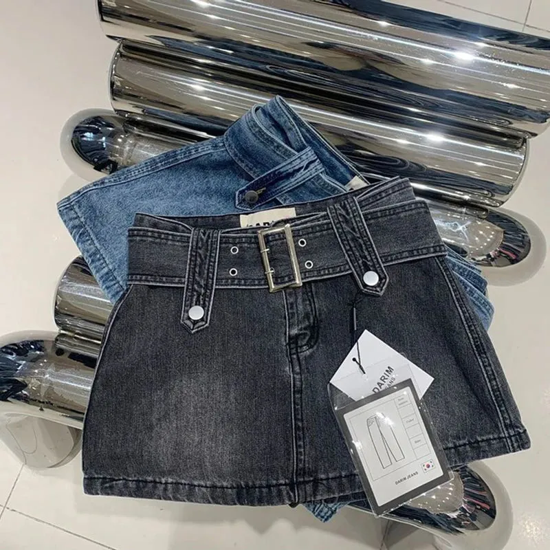 Y2K Denim Mini Skirts