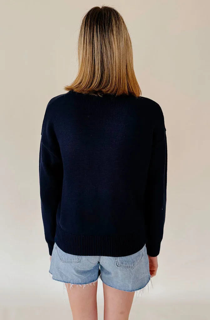 Z SUPPLY BEACH BOYFRIEND SWEATER
