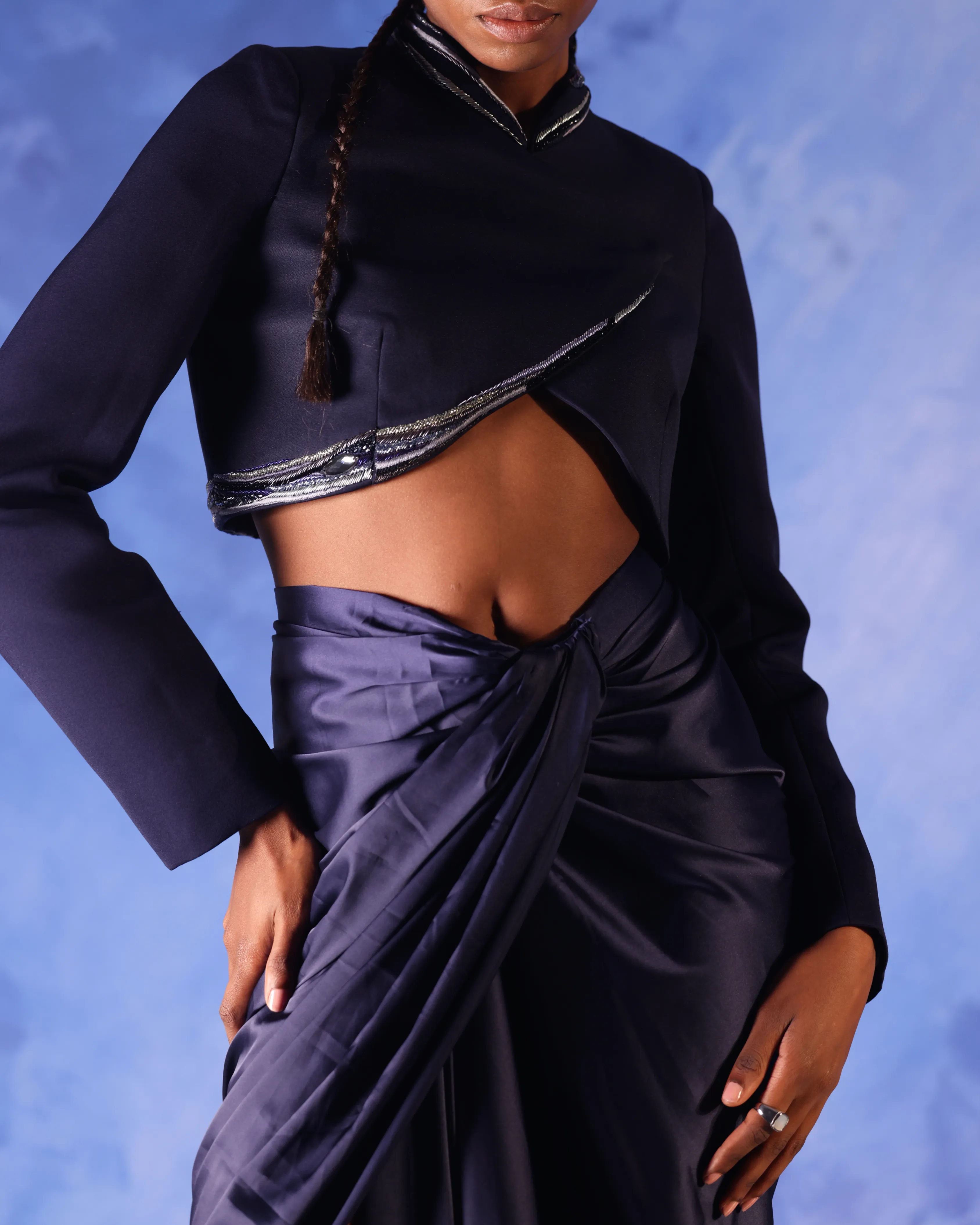 Zahra Overlap Jacket