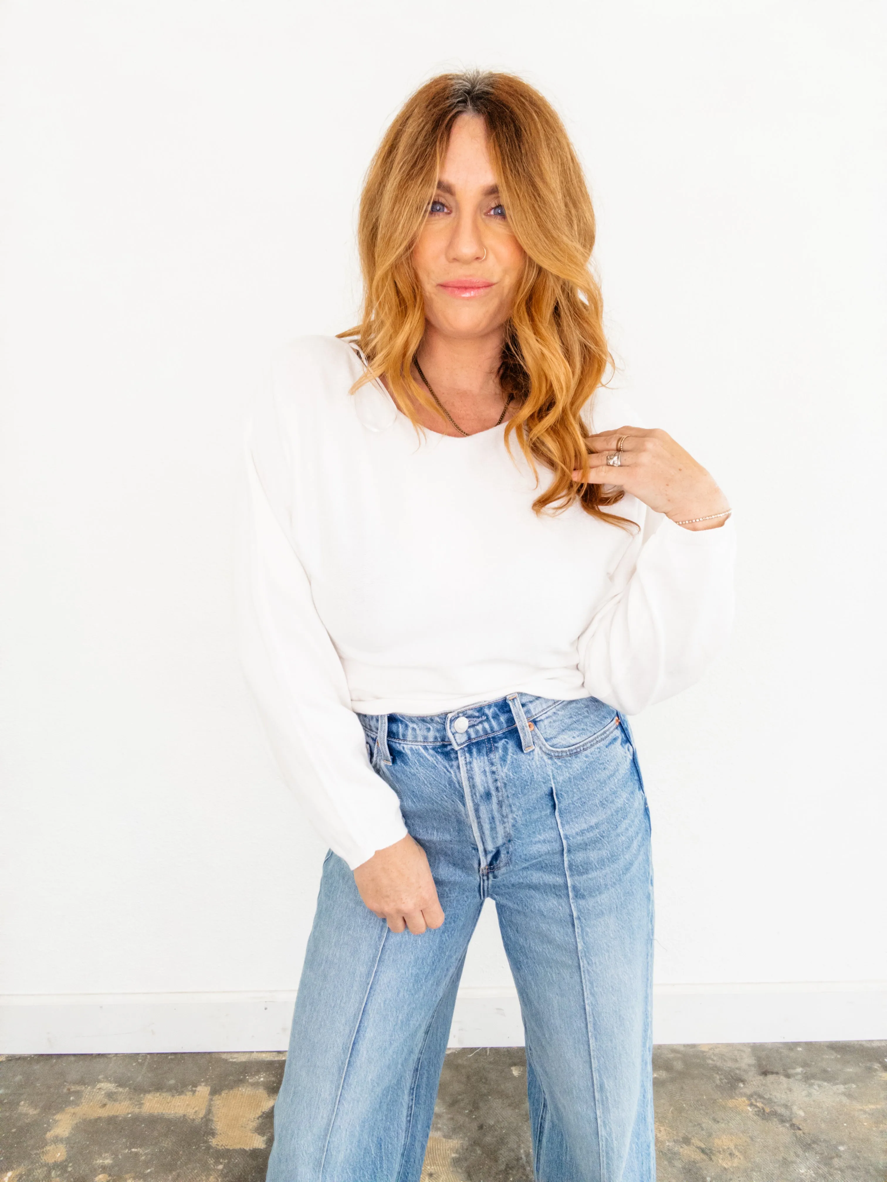 Zelle Long Sleeve Crewneck