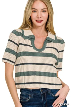 Zia Cropped Sweater