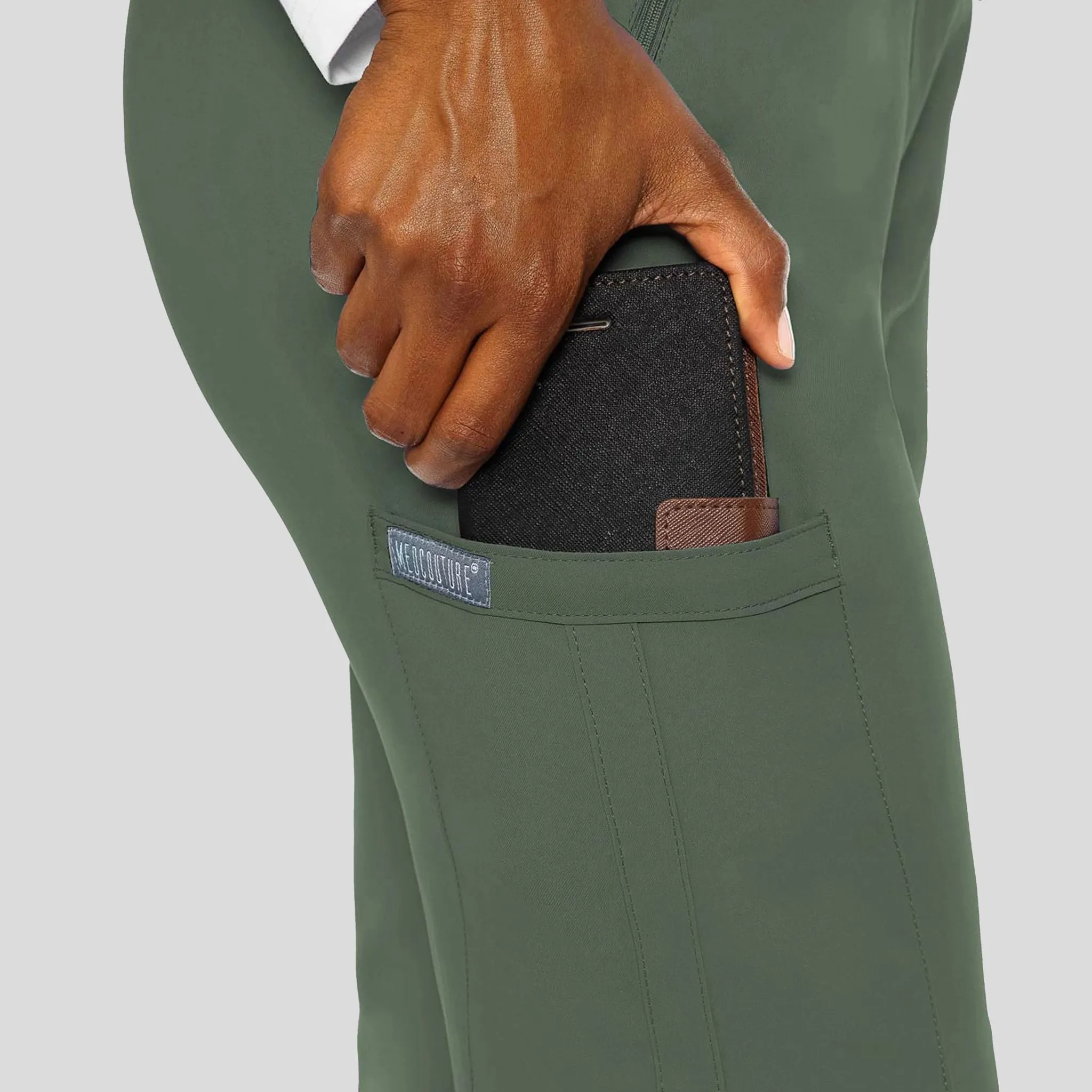 Zipper Pant | Olive