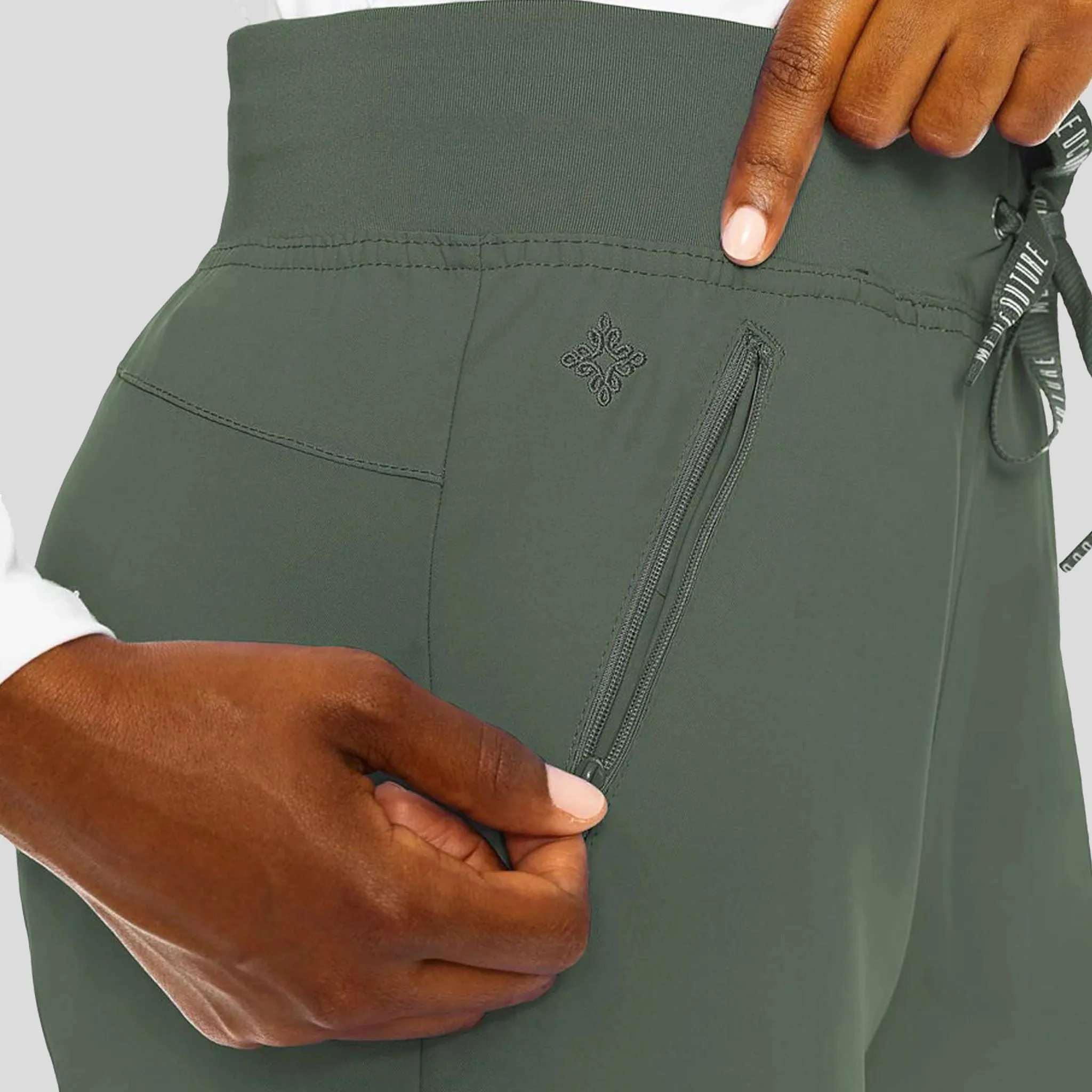 Zipper Pant | Olive
